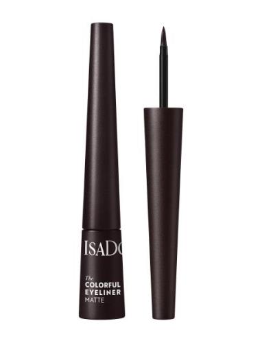 IsaDora Colorful Eyeliner 12 Dark Brown 2,5 Ml Brun