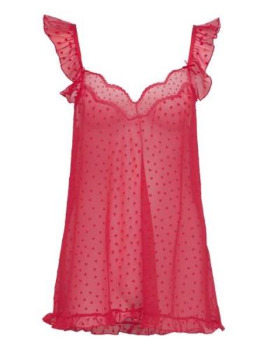 Etam Cuore Nightdress Pyjama Röd