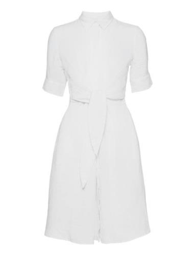 Lauren Ralph Lauren Linen Shirtdress Vit