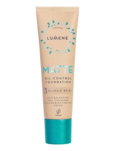 LUMENE Matte Oil-Control Foundation Spf20