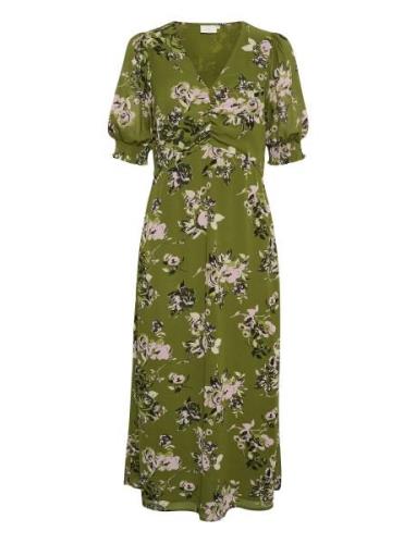 Kaffe Kavita Dress Khaki Green