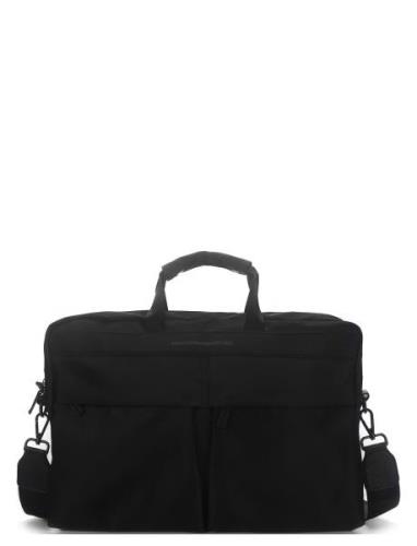 Adax Novara Briefcase Willie Svart