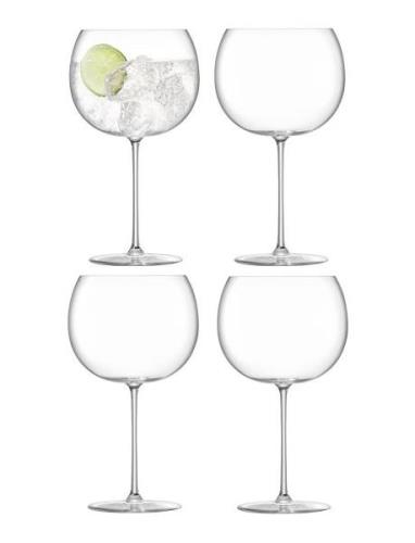 Borough Balloon Glass Set 4 Home Tableware Glass Cocktail Glass Nude L...