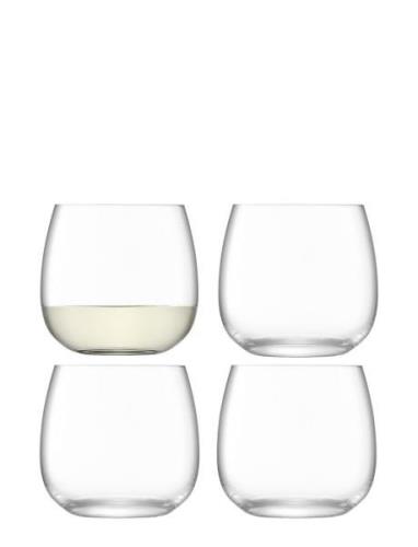 LSA International Borough Stemless Glass Set 4 Nude