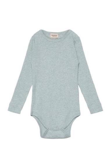 MarMar Copenhagen Plain Body Ls Blå