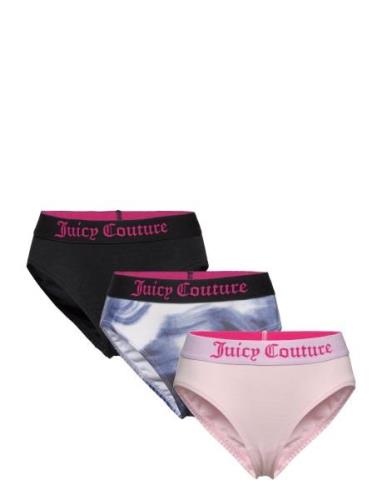 Juicy Couture Juicy Couture Briefs 3Pk Hanging Multi/patterned