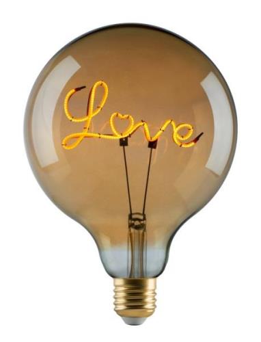 E3 Led Vintage 920 "Love" Base Down Golden Dimmable Home Lighting Ligh...