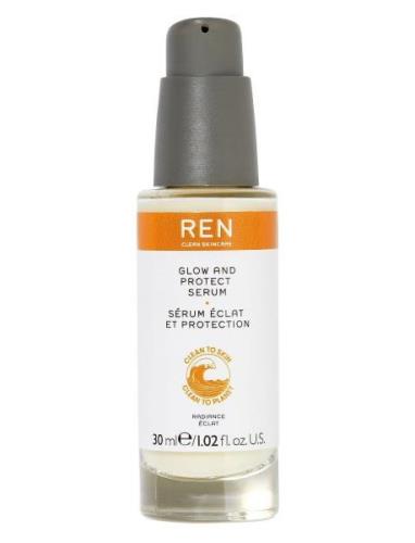 REN Radiance Glow & Protect Serum? Nude