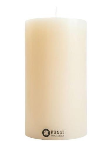 Kunstindustrien Coloured Handcrafted Pillar Candle, Off-White, 7 Cm X ...