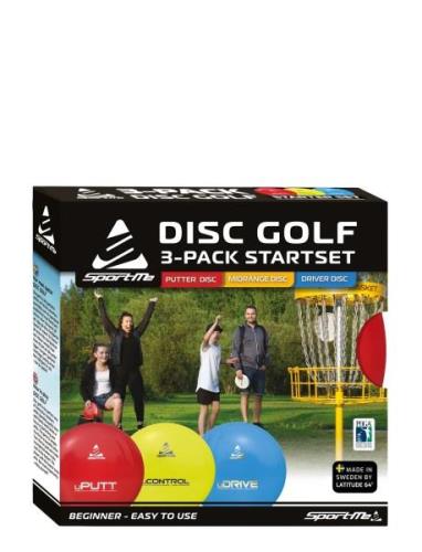 Discgolf Start Set Toys Outdoor Toys Outdoor Games Multi/patterned Spo...