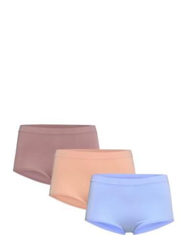 Lindex Brief Sally Brief High Seamle Blå