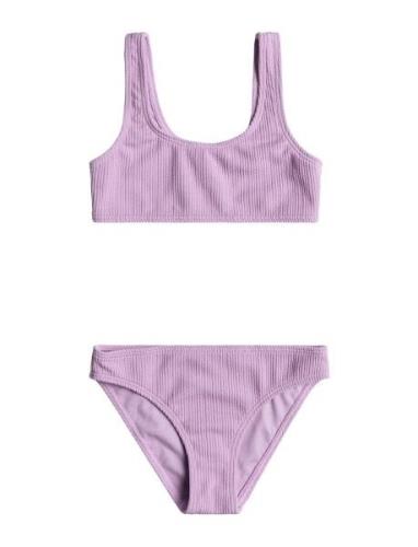 Roxy Aruba Rg Bralette Set Lila