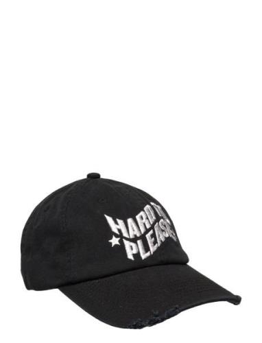 Cannari Concept Htp Logo Cap W. Distress Svart