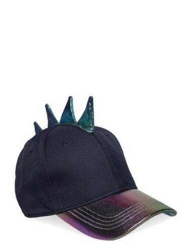 Lindex Cap Roundpeak 3D Spikes Marinblå