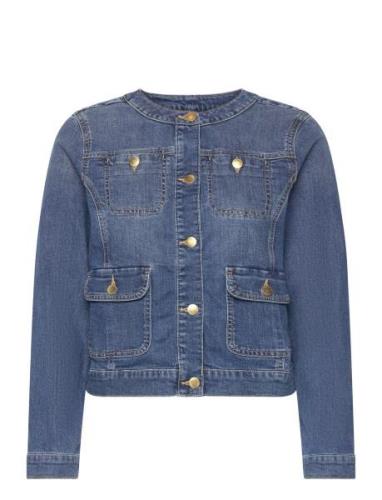 Lindex Jacket Maya Denim Blå