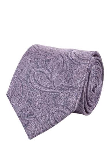 Portia 1924 Paisley Silk Tie Rosa