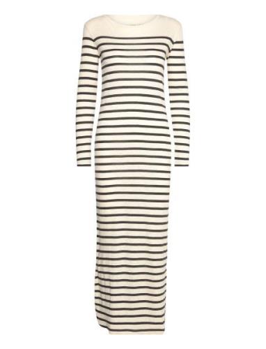 Moshi Moshi Mind Charisma Dress Stripe Kräm