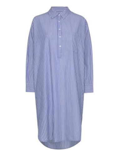 Moshi Moshi Mind Relieve Shirtdress Stripe Blå