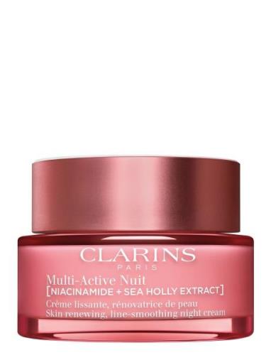 Clarins Multi-Acive Skin Renewing, Line-Smoothing Night Cream All Skin...