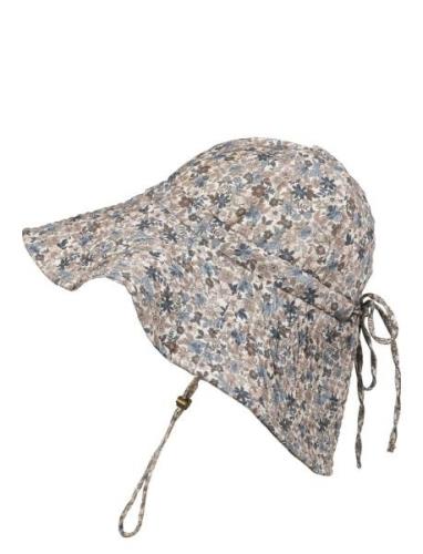 Elodie Details Sun Hat - Blue Garden Light 6-12 M Multi/patterned