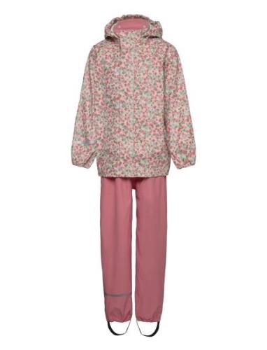 CeLaVi Rainwear Set - Aop Rosa