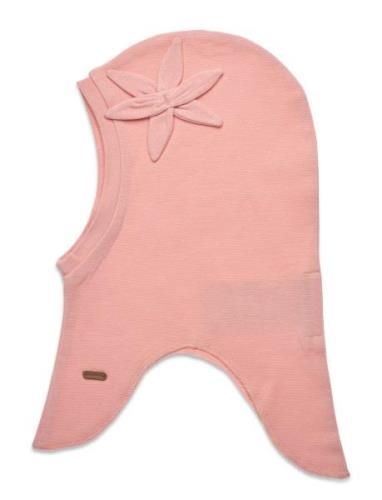 Minymo Balaclava Rib Rosa