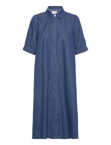 Mads Nørgaard Soft Denim Dancella Dress Blå