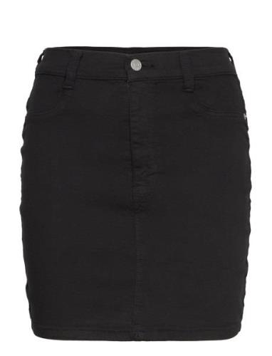 Bubbleroom Bianca Denim Skirt Svart