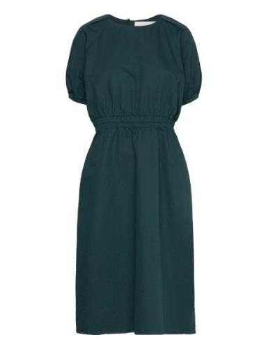 Naja Lauf Puk Dress Cotton Linen Khaki Green