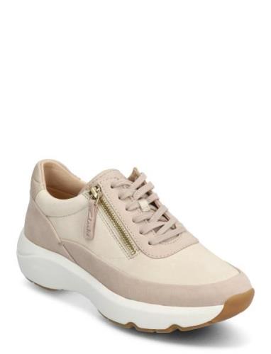 Clarks Tivoli Zip D Beige