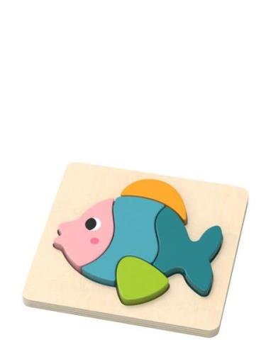 Fish Puzzle In 100 % Fsc Wood Toys Puzzles And Games Puzzles Wooden Pu...