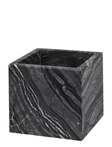 Marble Cube Home Storage Mini Boxes Black Mette Ditmer
