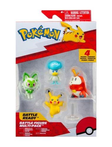 Pokemon Battle Figure Gen Ix 4 Pk Toys Playsets & Action Figures Actio...