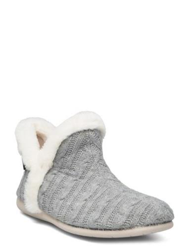 Hush Puppies Textile Slipper Grå