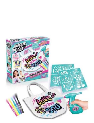 Airbrush Art Fashion Design Kit Toys Creativity Drawing & Crafts Craft...