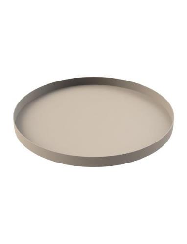 Cooee Design Tray Circle 400X20Mm Beige