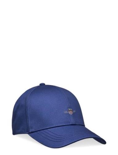 GANT Unisex. High Cotton Twill Cap Blå