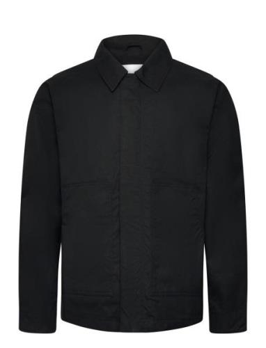 Garment Project Waxed Cotton Worker - Black Svart