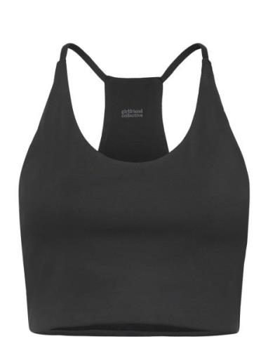 Girlfriend Collective Float Cleo Halter Bra Svart