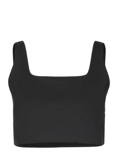 Girlfriend Collective Tommy Bra, Square-Neck Svart