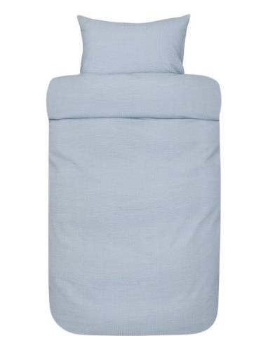 Sol Cotton Seersucker Home Textiles Bedtextiles Bed Sets Blue Høie Of ...
