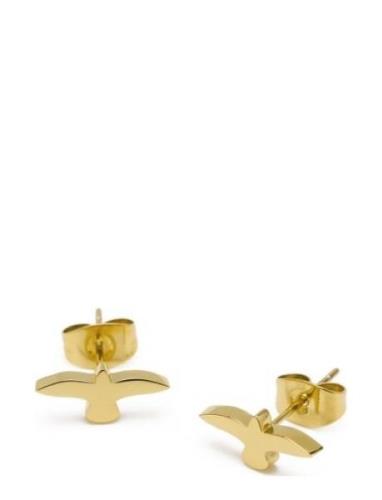 Bud To Rose Dove Stud Earring Guld