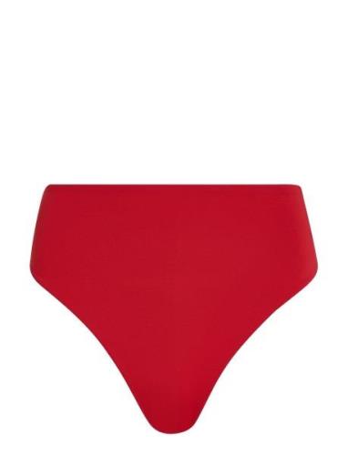 Tommy Hilfiger Cheeky High Waist Bikini Röd