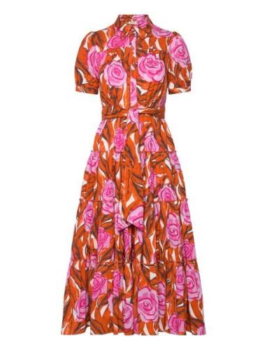 Diane Von Furstenberg Dvf Queena Dress Rosa