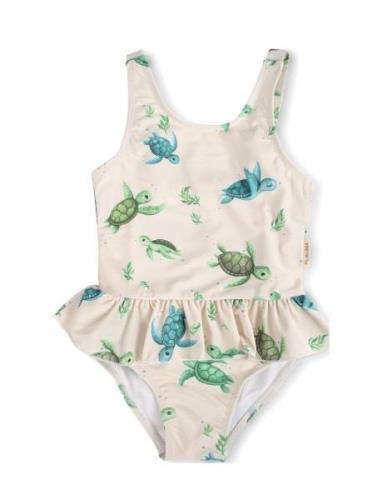 Filibabba Eva – Swimsuit 3-4 Years – First Swim Beige