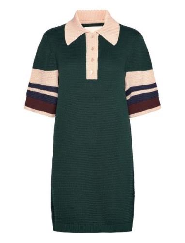 GANT Polo Knit Mini Dress Multi/patterned