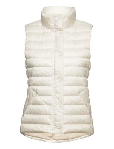 GANT Light Down Gilet Kräm