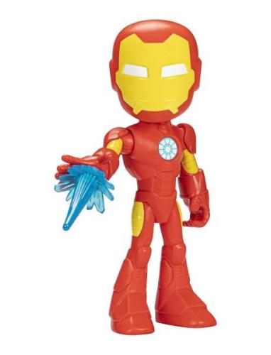 Marvel Spidey And His Amazing Friends Super D Iron Man Toys Playsets &...