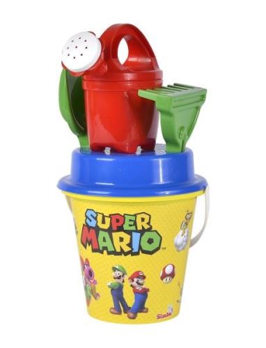 Androni Super Mario Bucket Set Toys Outdoor Toys Sand Toys Multi/patte...