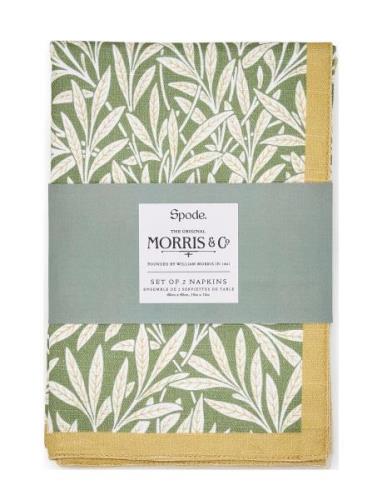 Morris & Co Napkins Willow 2-P Home Textiles Kitchen Textiles Napkins ...